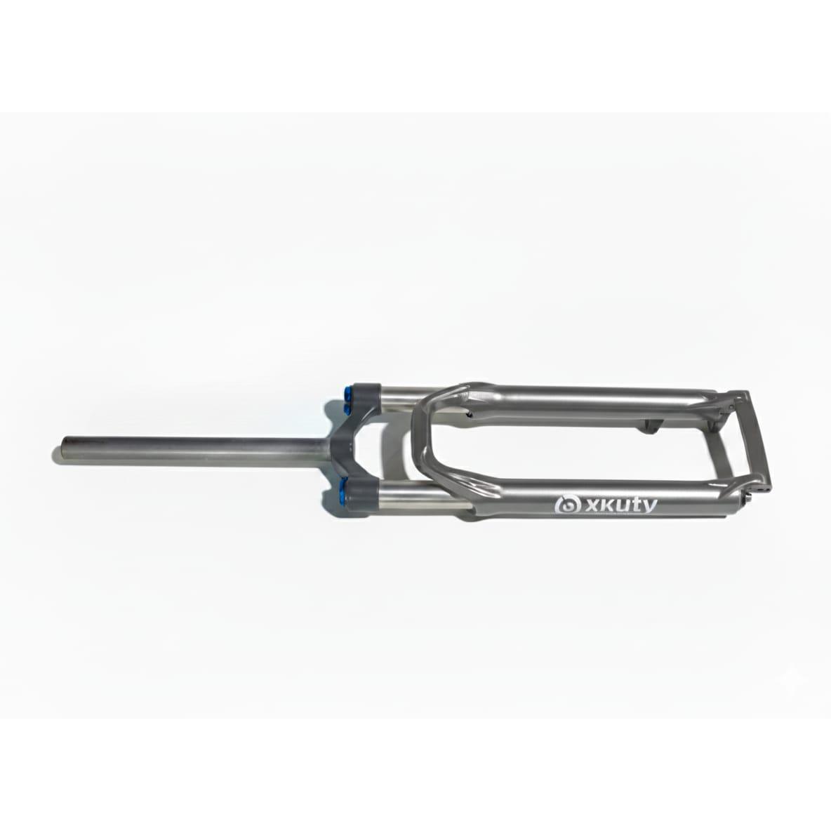 XKUTY - Horquilla de Suspensión para Bicicleta de 26 Pulgadas | Tubo 1-1/8" | Color Blanca | Compatible con MTB, City y Trekking | Repuesto Original XKUTY