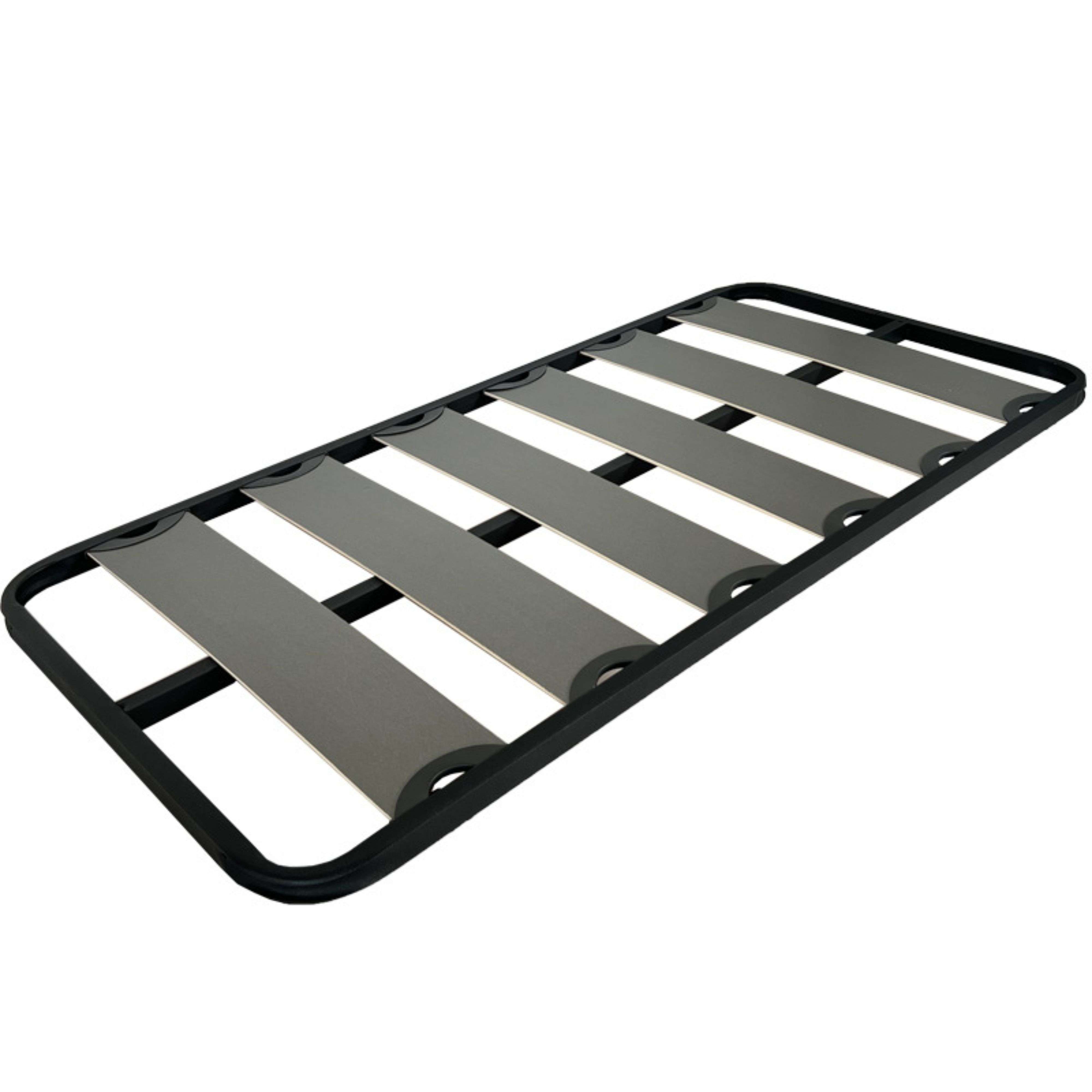Miroytengo Somier Balda Ancha en Varias Medidas, Tubo de Acero 40x30 mm, Refuerzo Central, Láminas de chopo-Flex Con o Sin Patas