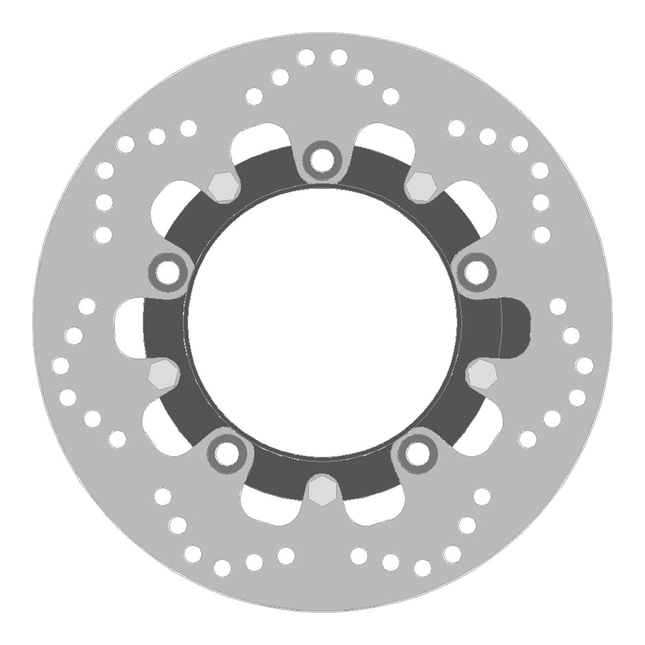 Disco De Freno Delantero/Trasero Flotante 2181G Ø250 X Ø116 X 5 Mm 1128094