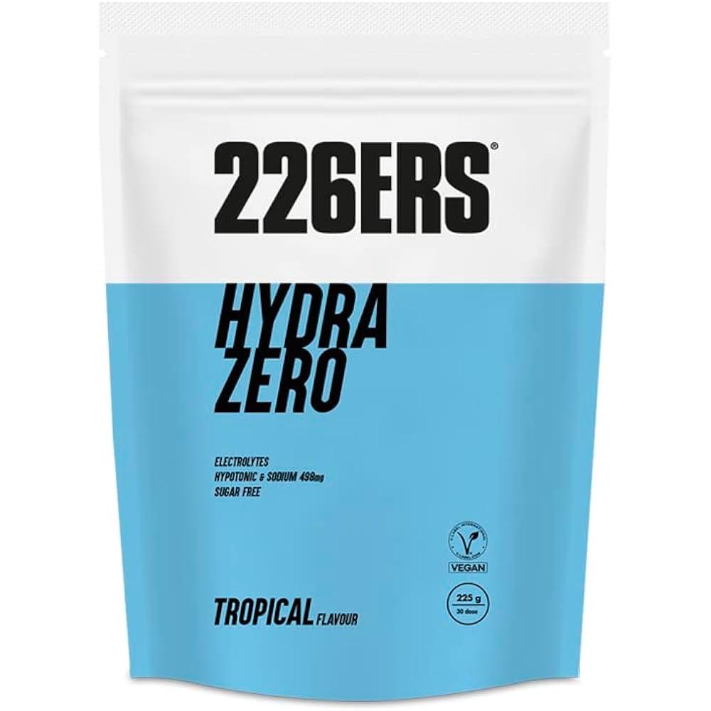 226ERS HydraZero 225 gramos - Bebida Hipotónica de Reposición Electrolítica - Zero Azúcares y Calorías - Optimización de la Hidratación y Equilibrio de Sodio