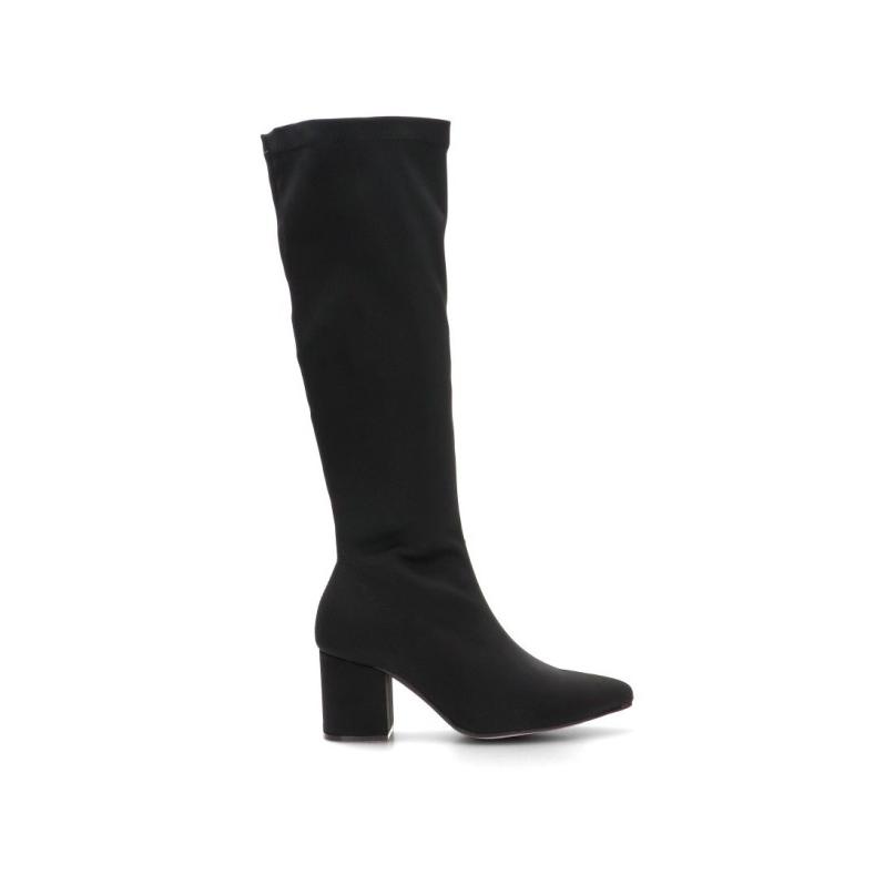 Bota Weekend Etika - Mujer - Tacón Medio - Modelo 32018 - Color Negro