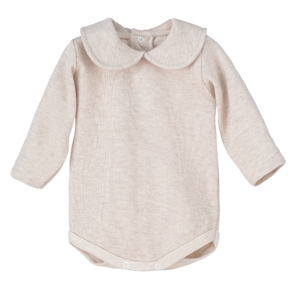 Body calamaro con cuello redondo bebe