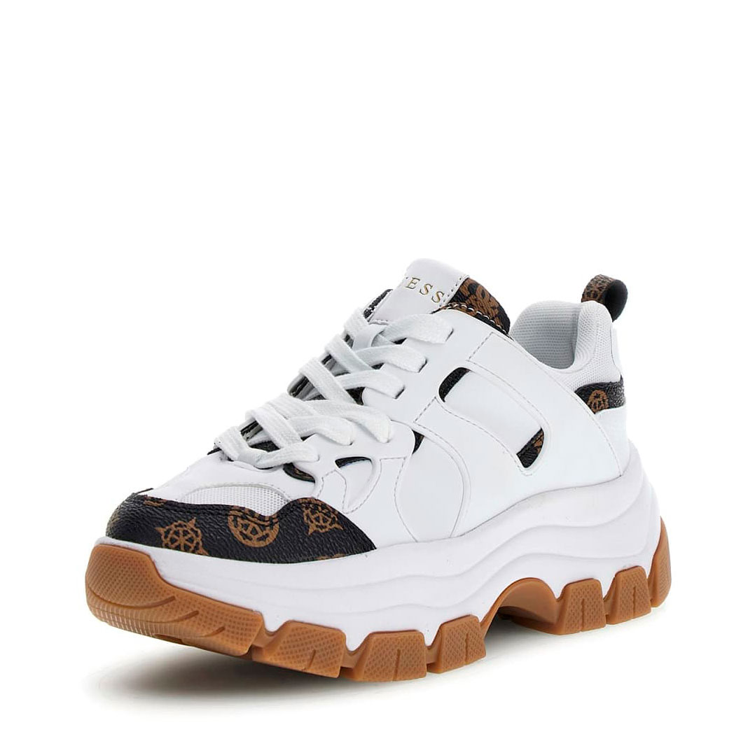 Guess Zapatillas Blancas FLFBRA FAL12-WHIBR , para Mujer