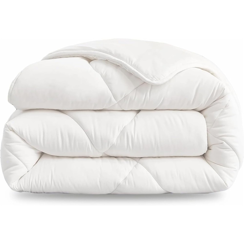 Edredón Relleno Nórdico de Fibra Hueca para Cama 135/150, antiácaros y antialérgico 400gr/m² (Blanco 220x220cm) coshano