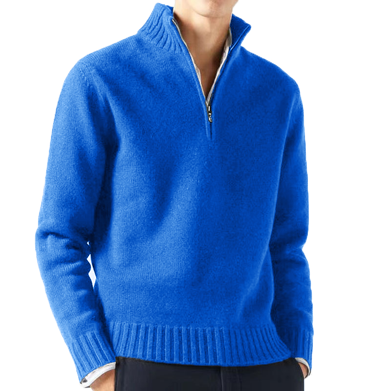 TK Autum Men Turtlenecks Sweaters Knitwear Pullovers Solid Color Long Sleeved Sweater Male Casual Daily Warm Coats