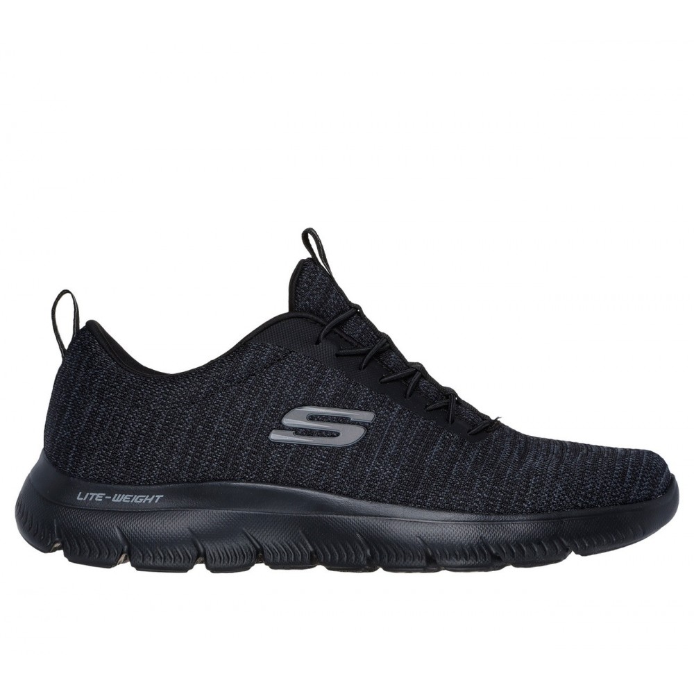 Zapatillas deportivas hombre SKECHERS 232697 BBK DEPORTIVO ELASTICOS BLACK 37153 25I