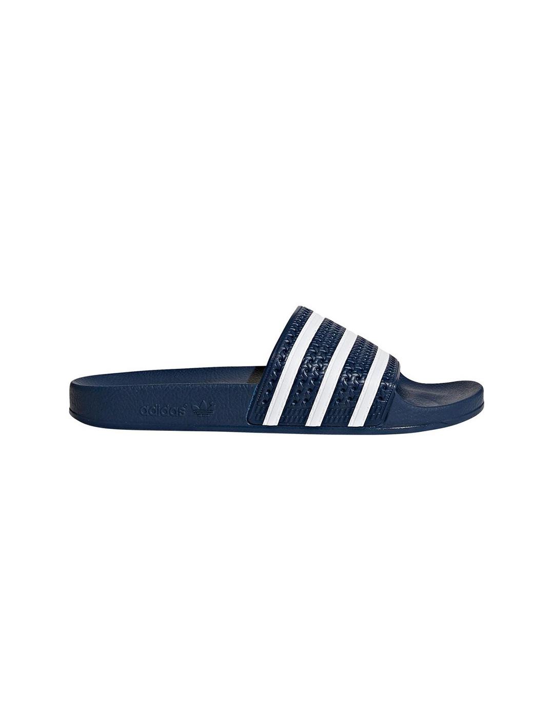 Adidas Adilette Marino - Chancla Hombre Cómodo Forro Textil