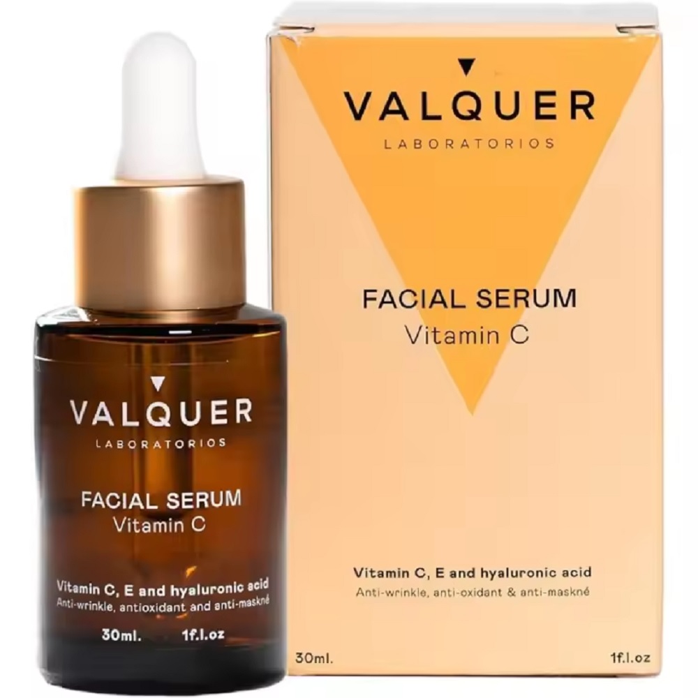 VALQUER Sérum Facial de Vitamina C & Ácido Hialurónico - 30ml