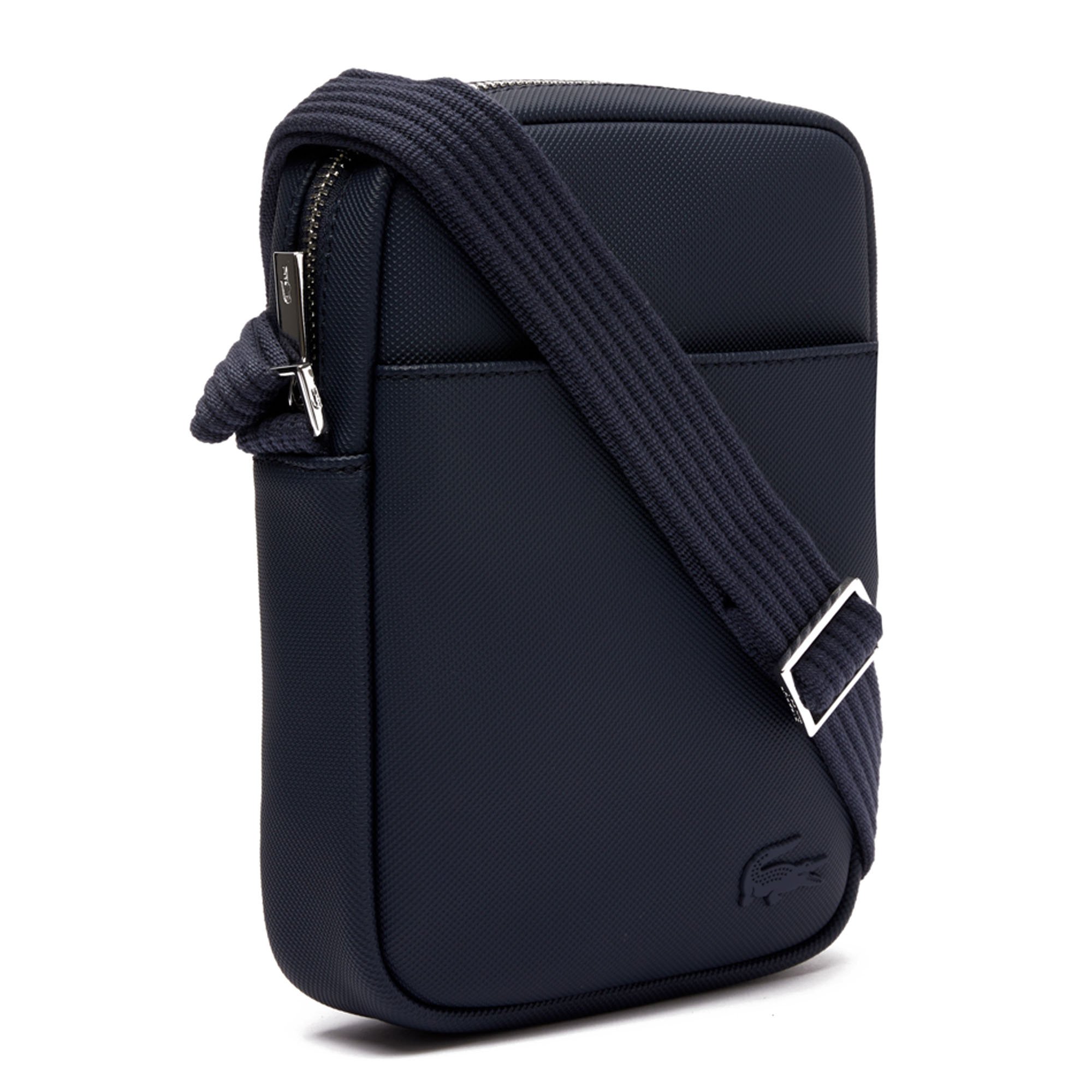 LACOSTE Bolso bandolera para hombre - Core Essentials - SLIM VERTICAL CAMERA BAG, 21x15x4cm (HxWxD) SLIM VERTICAL CAMERA BAG