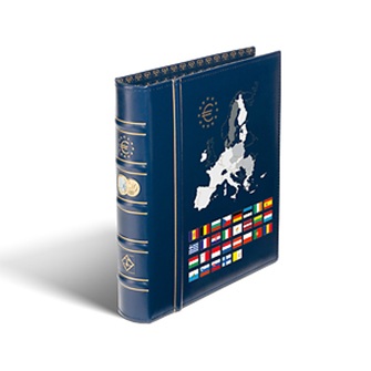 Álbum para coleccionar Series Euro tamaño OPTIMA, (no incluye hojas) Leuchtturm