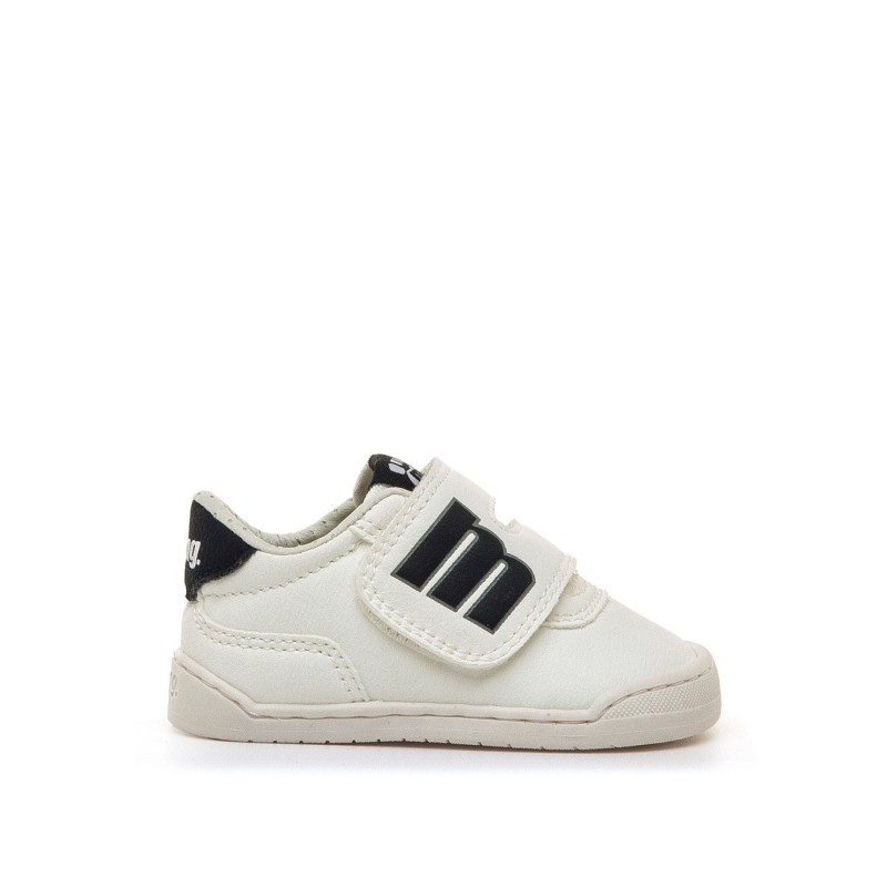 MUSTANG 48909 C60304  39700 26I DEPORTIVO UN VELCRO BLANCO-MARINO