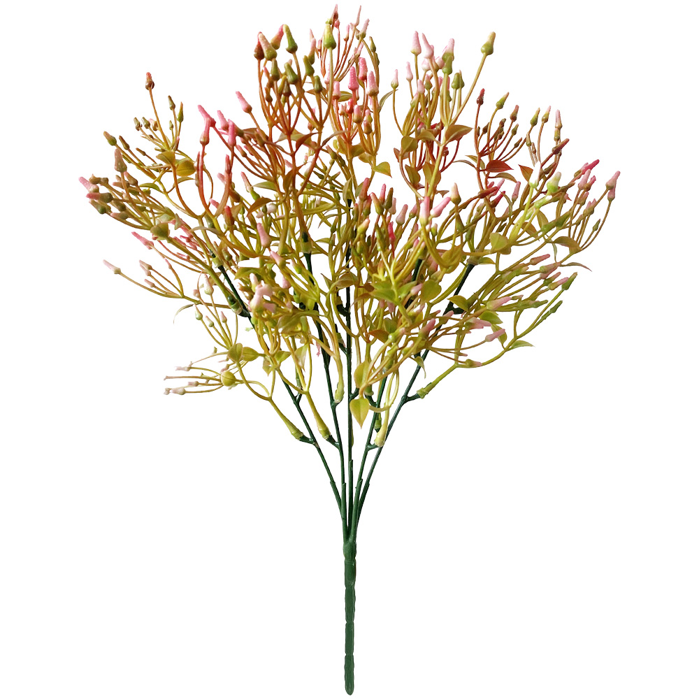 Poenia Arte Floral - Flores y Plantas Artificiales - Ramo Floral Decorativo 35cm (3pcs)