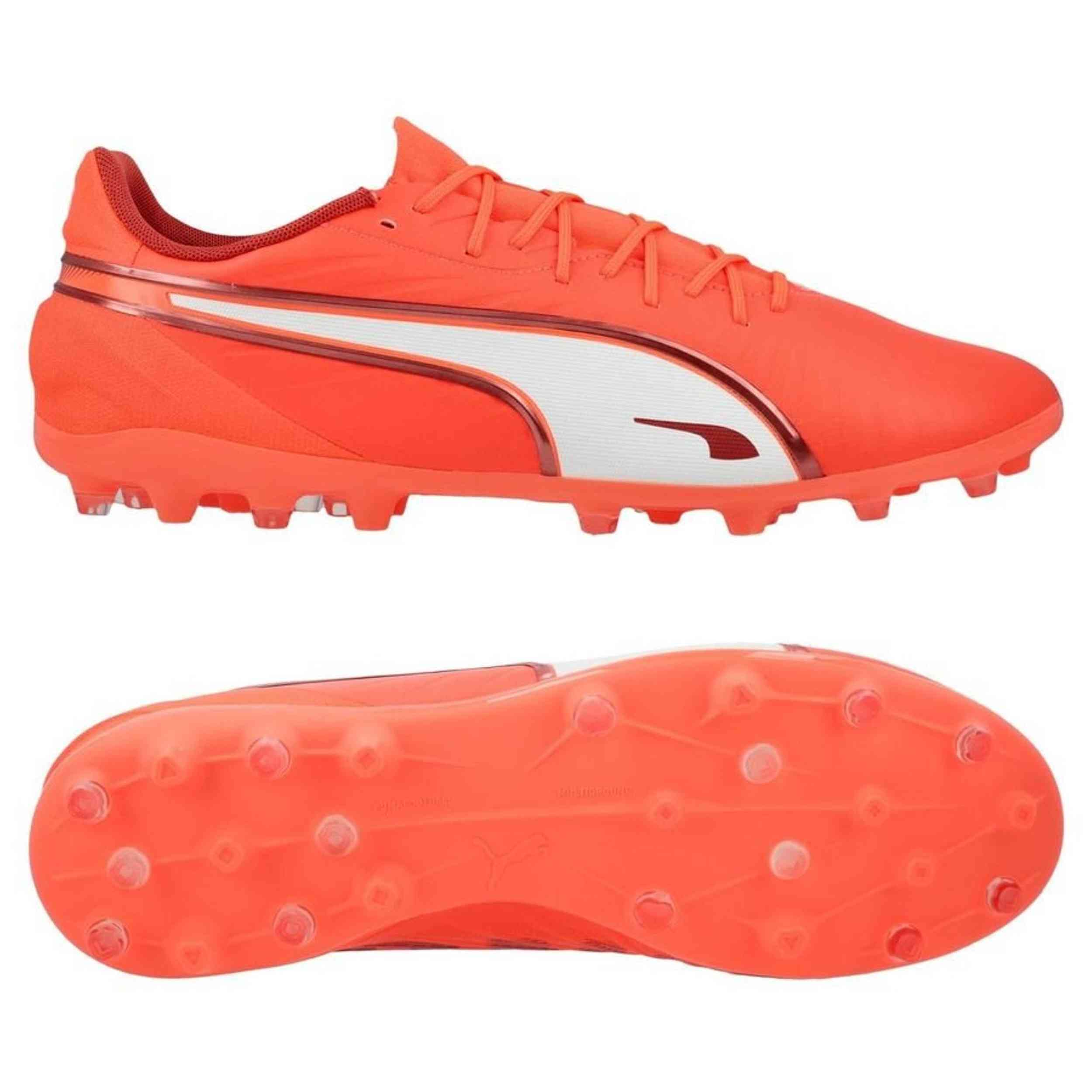 Calzado Puma modelo King Match Mg en color Naranja