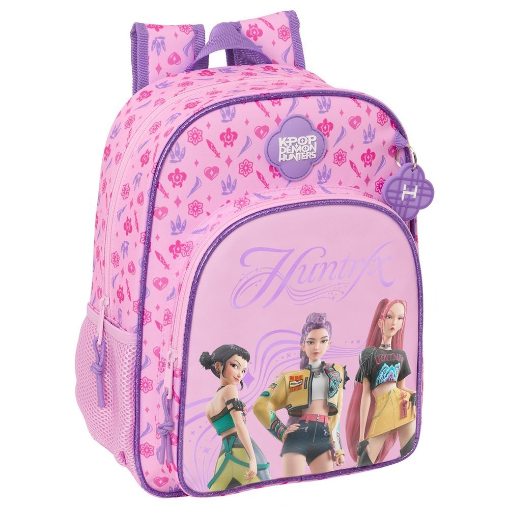 Mochila Stage Kpop Demon Hunters Adaptable 26x11x34cm.