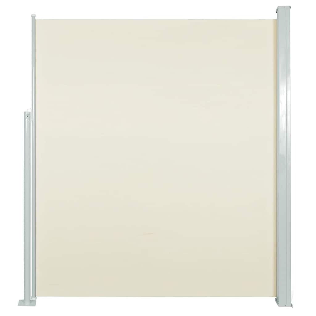 vidaXL Toldo lateral retráctil 120x300 cm crema