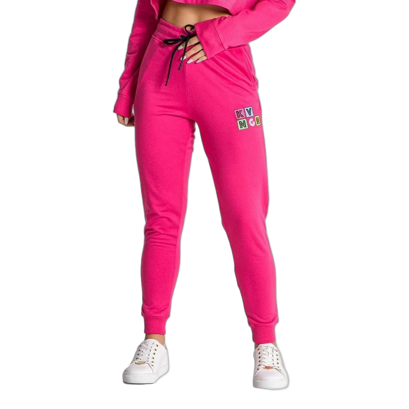 Pantalon Gianni Kavanagh Playground Rosa Mujer Moderno, Ropa casual 100% Algodón
