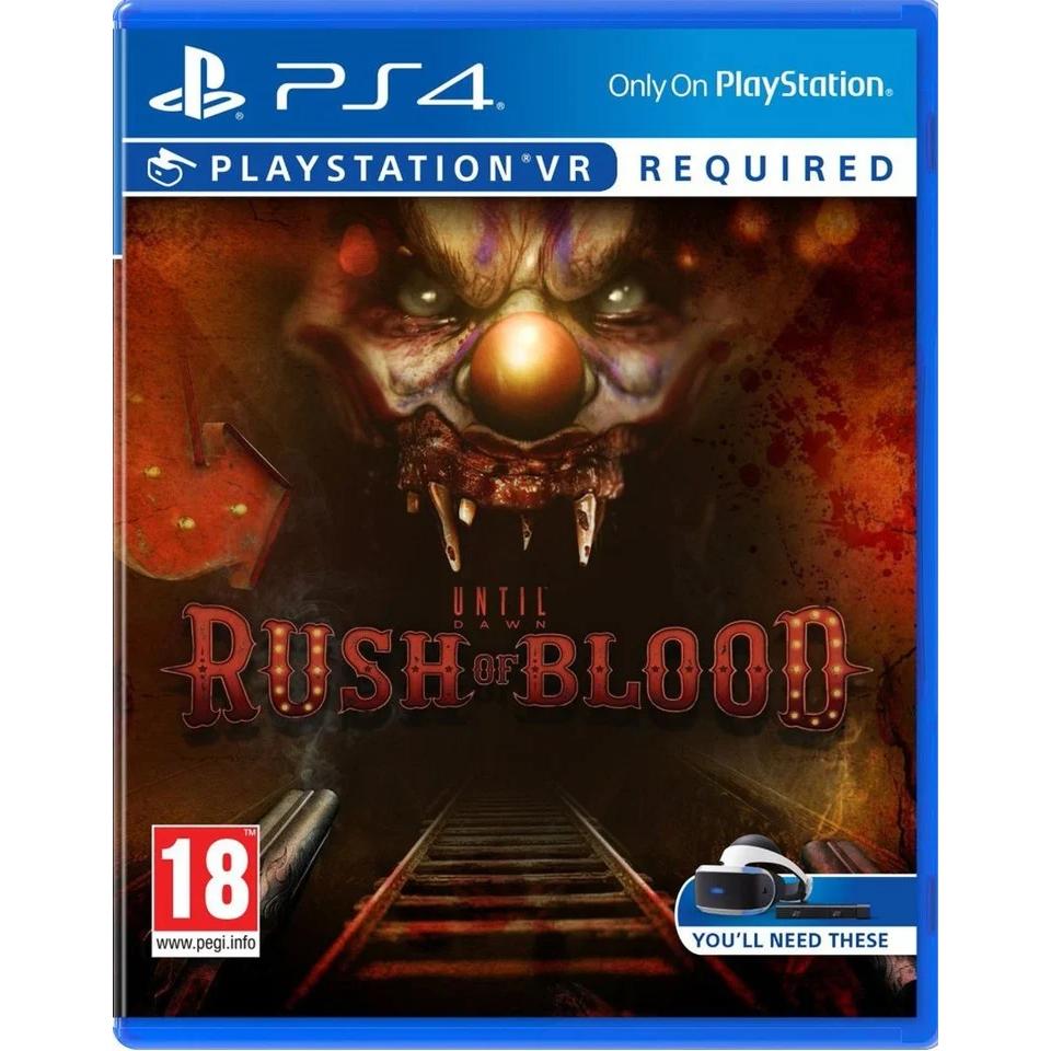 Until Dawn Rush of Blood VR (Importacion UK) - Playstation 4 - Nuevo Precintado