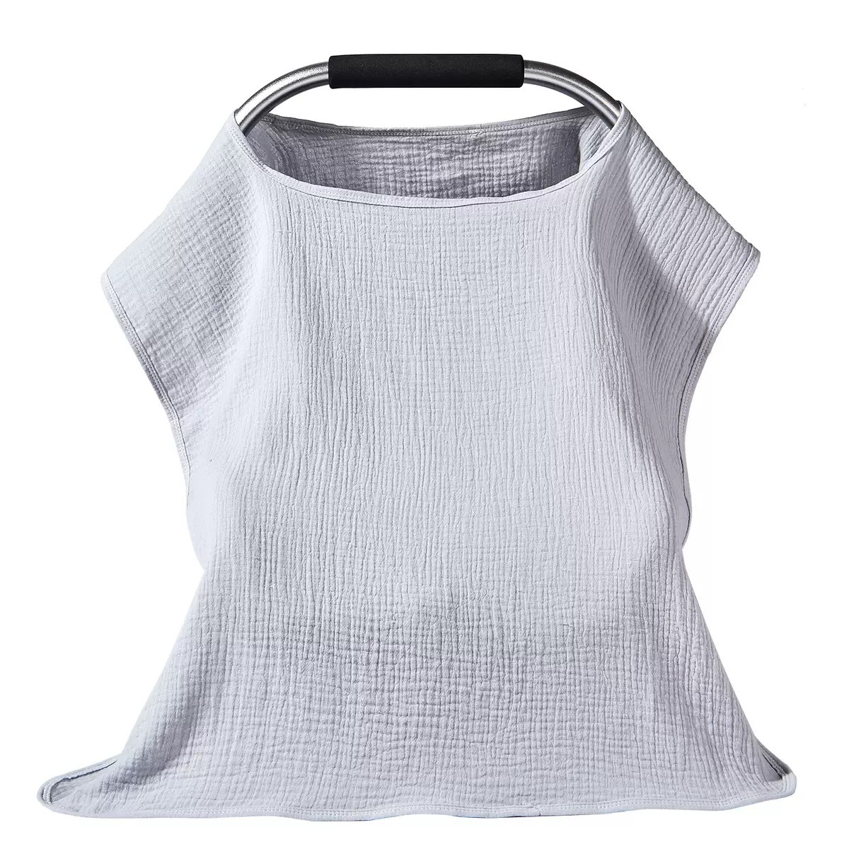 CA Xiyin - Funda para coche a prueba de viento para bebé, multifuncional, antiexposición, toalla de lactancia, color sólido, hilo de algodón para bebé, toalla de alimentación
