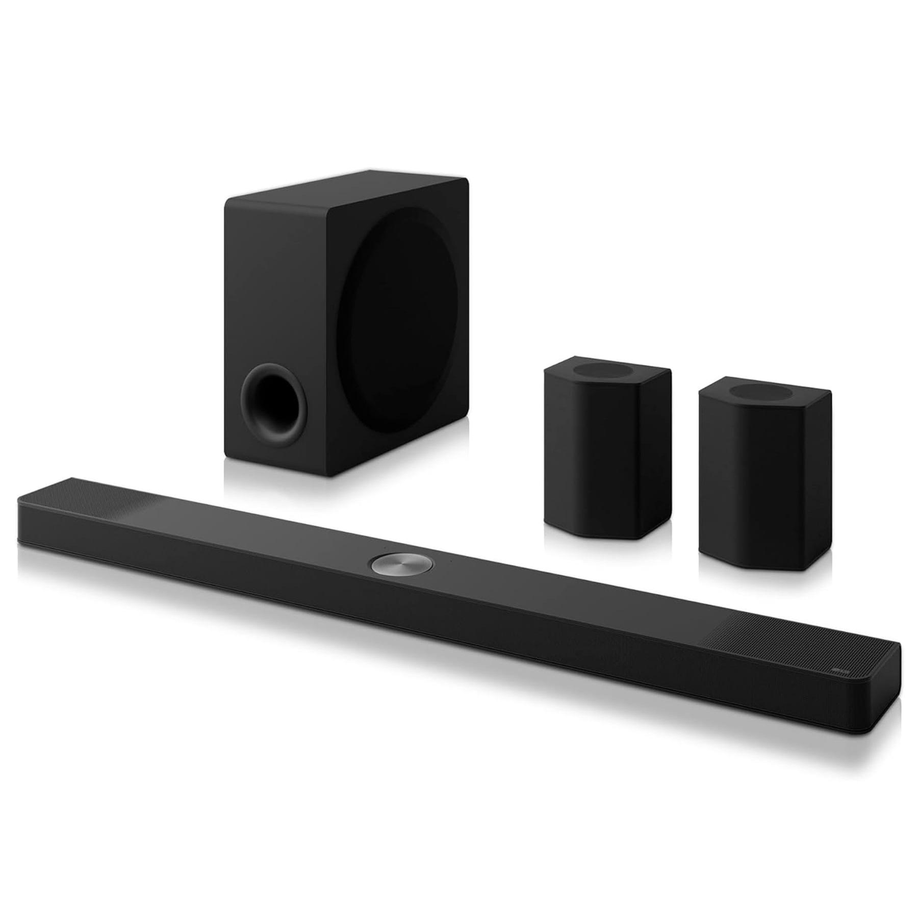 LG - Barra de sonido S95TR 9.1.5ch con Dolby Atmos subwoofer inalámbrico 810W calibración AI para TV