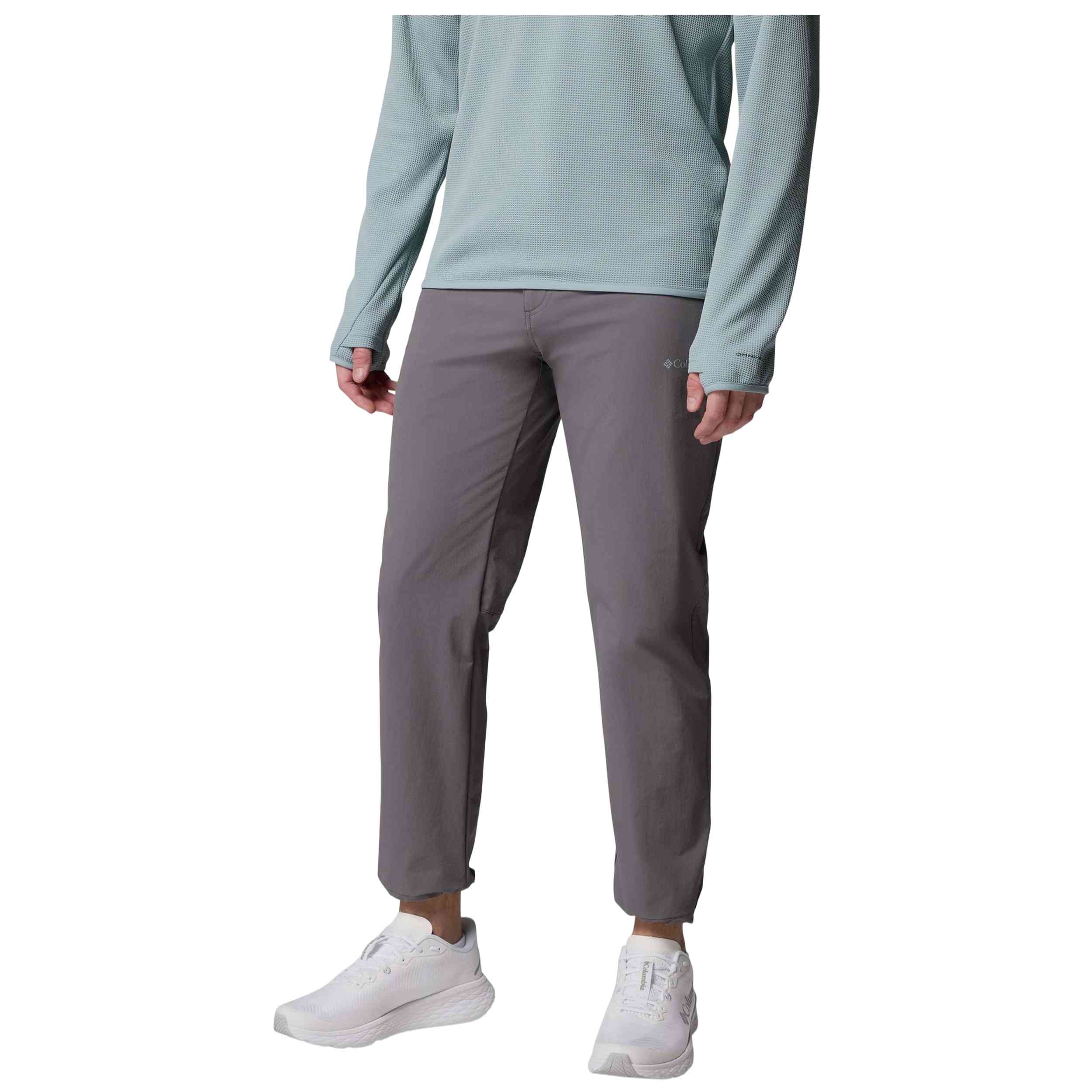 Pantalon Largo Columbia modelo Pantalón largo Columbia Essential Hike AY Regular gris humo para Hombre en color Gris