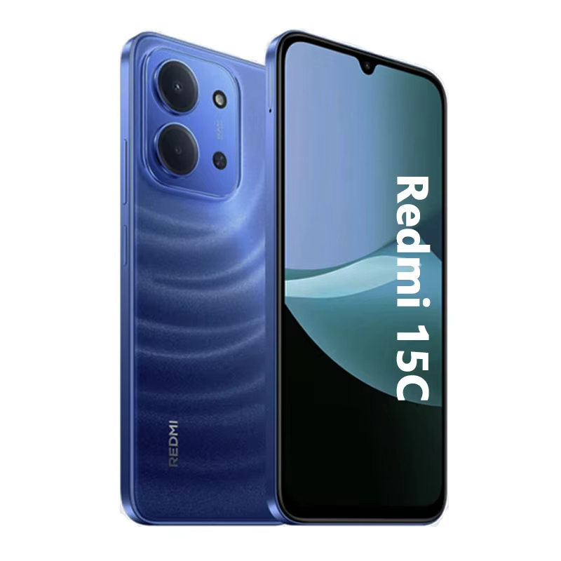Redmi 15C 4G Global Version Xiaomi Smartphone MediaTek Helio G81-Ultra 50MP main camera 120Hz 6.9" Dot Drop display 33W charging