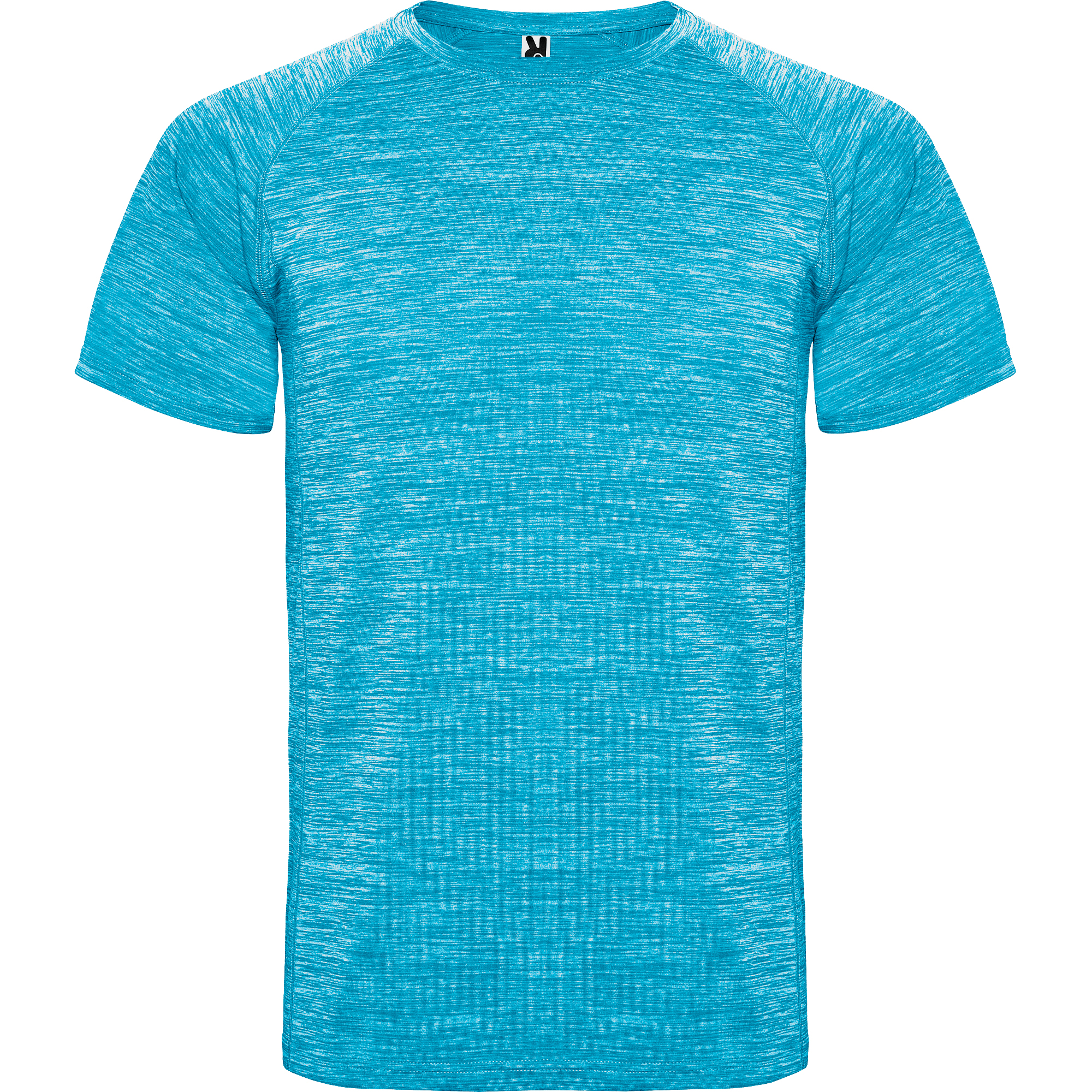 ROLY - AUSTIN camiseta sport de niño mango corta tejido space dye estilo ranglan transpirable de fácil secado