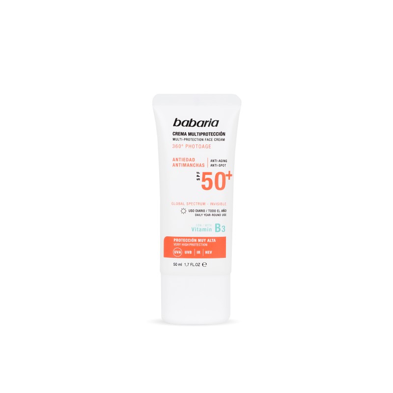 Babaria - Crema multiproteccion spf 50+ - 50 ml 50000617
