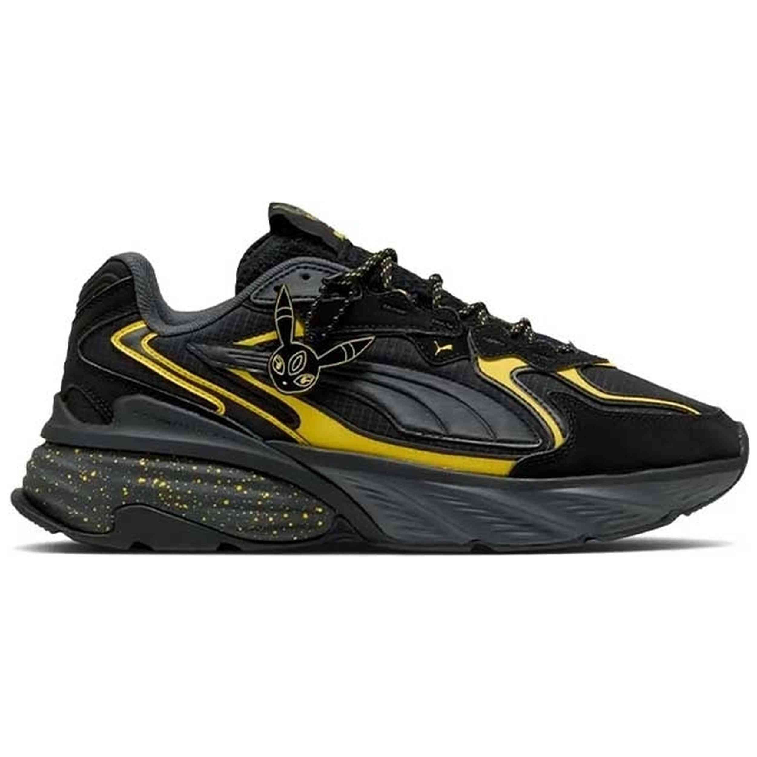 Zapatillas Puma modelo Fade NITRO Umbreon x Pokémon para hombre y mujer en color Negro