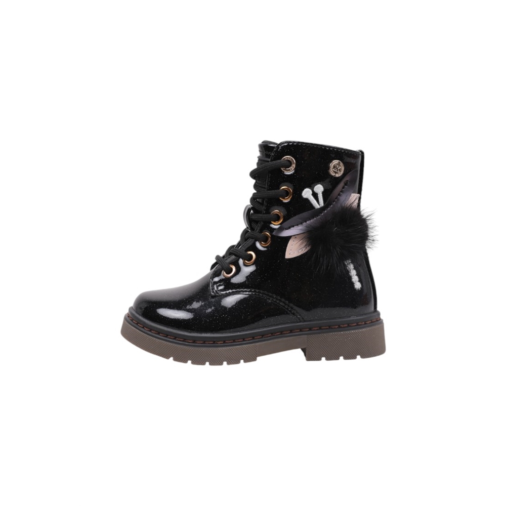 Xti 151395 Botas Planas Bebé - niña (hasta la talla 30) Negro