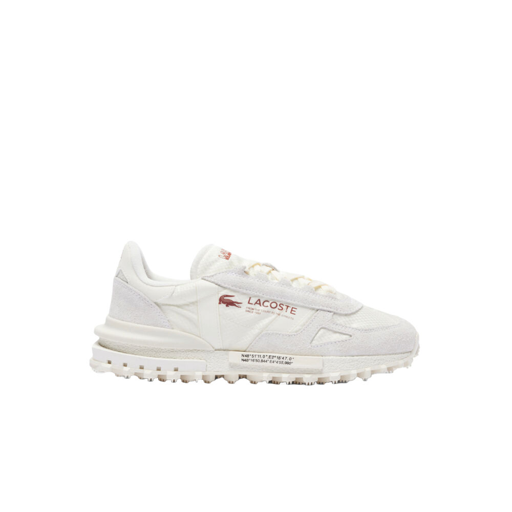 Zapatillas Blancas Lacoste Roland-Garros Edition Elite Active Con Logotipo Roland Garros
