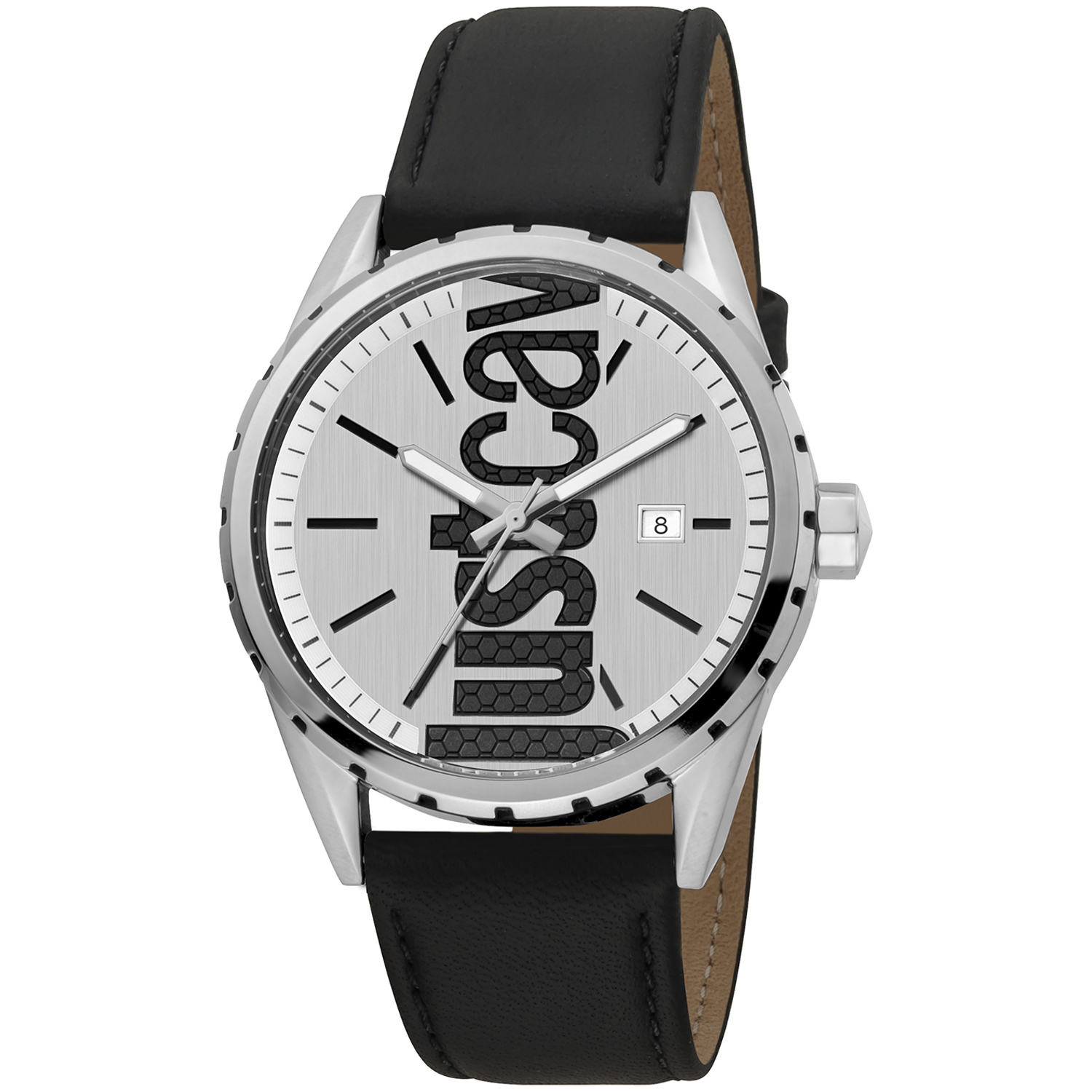 Just Cavalli Reloj Hombre Analogico Cuarzo con Correa de Cuero JC1G082L0105