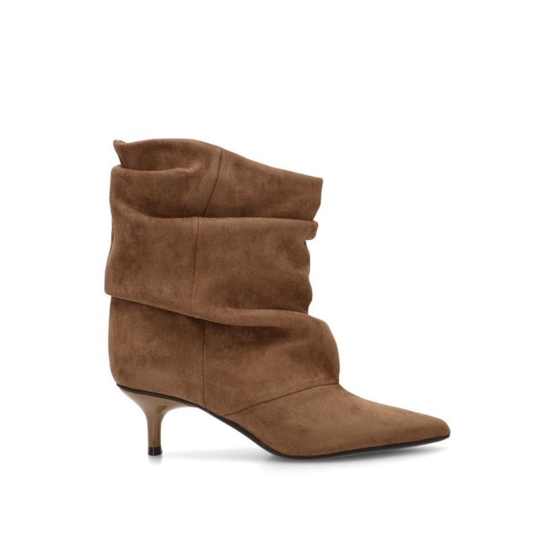 Botin Weekend Corina - Mujer - Tacón Medio - Modelo M6880 - Color Camel