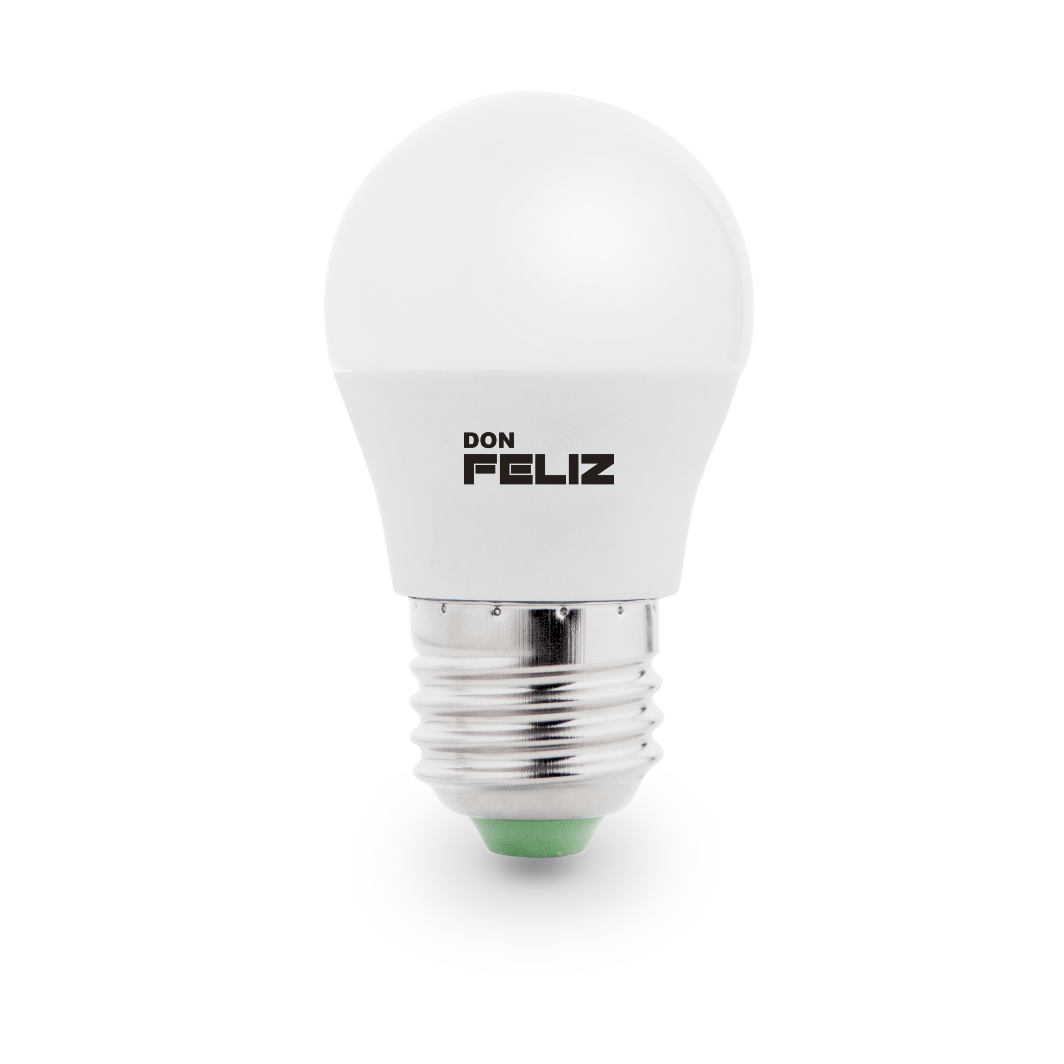 6uds Bombilla Led G45 redonda 3W/5W/6W/7W/8W/9W, luz blanca/fria y amarilla/luz calida 6500K y 3000K, casquillo grande E27, pack de 6 uds, Don Feliz