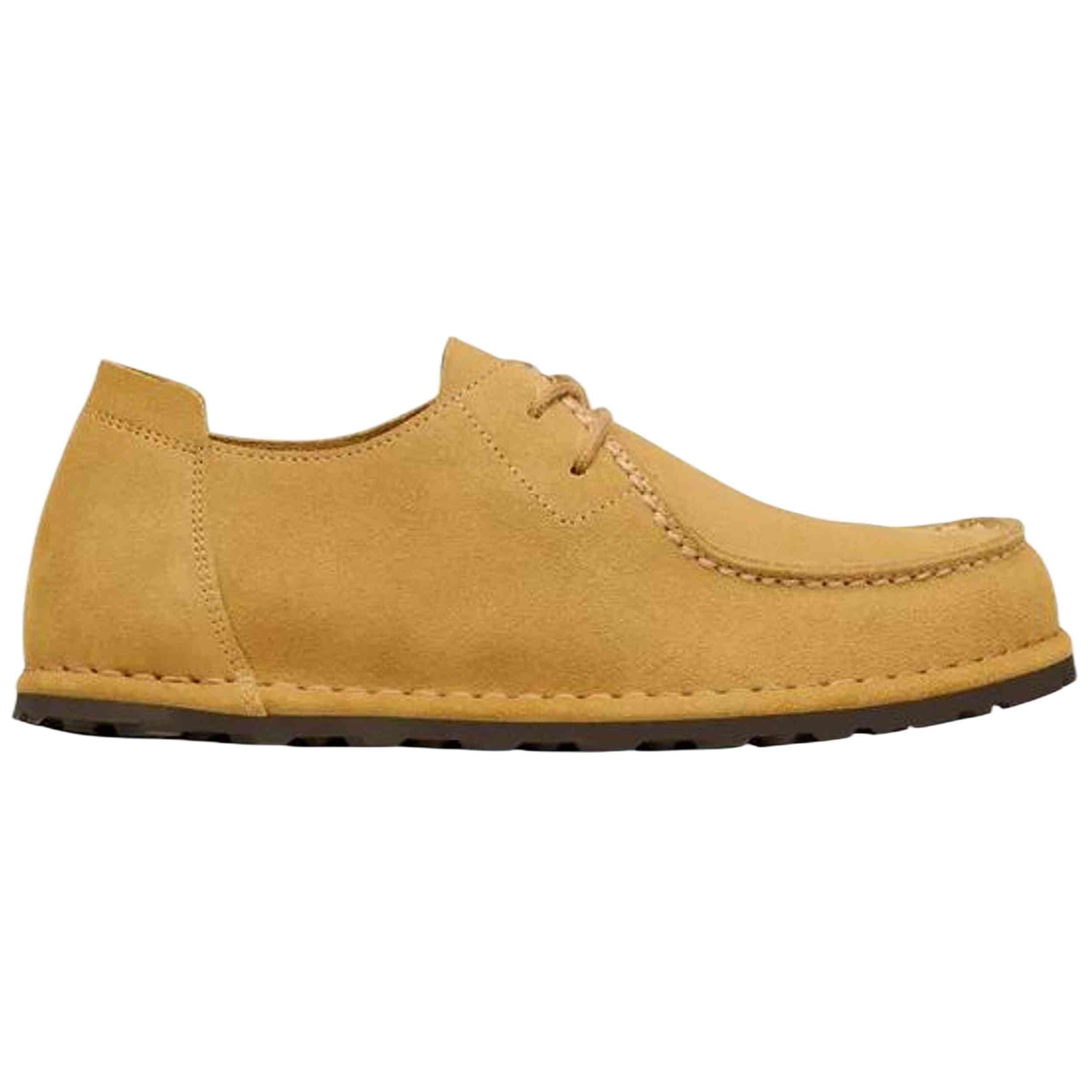 Mocasines Birkenstock modelo Utti Lace Suede Leather para hombre y mujer en color Amarillo