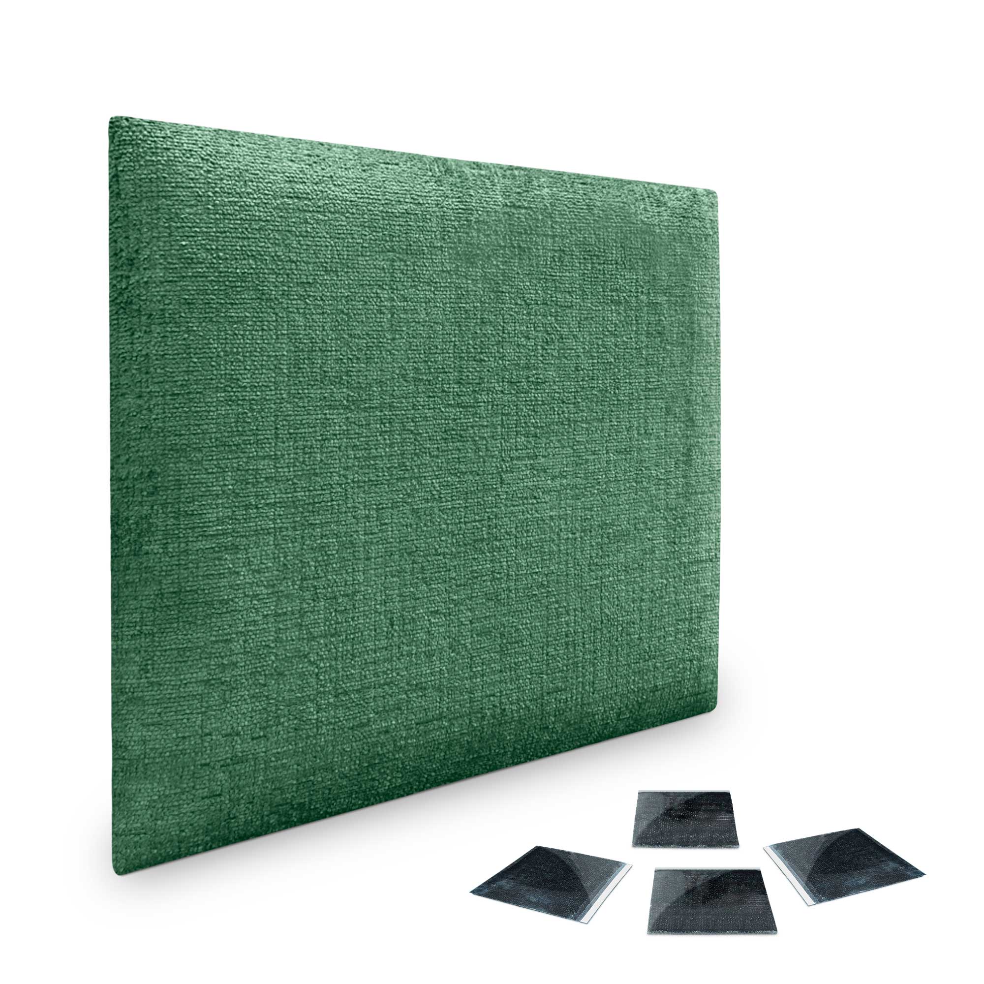 DHOME Paneles Tapizados de Lana Ecológica Autoadhesivos para Pared Acústicos Absorbentes Protección Impactos Cabeceros