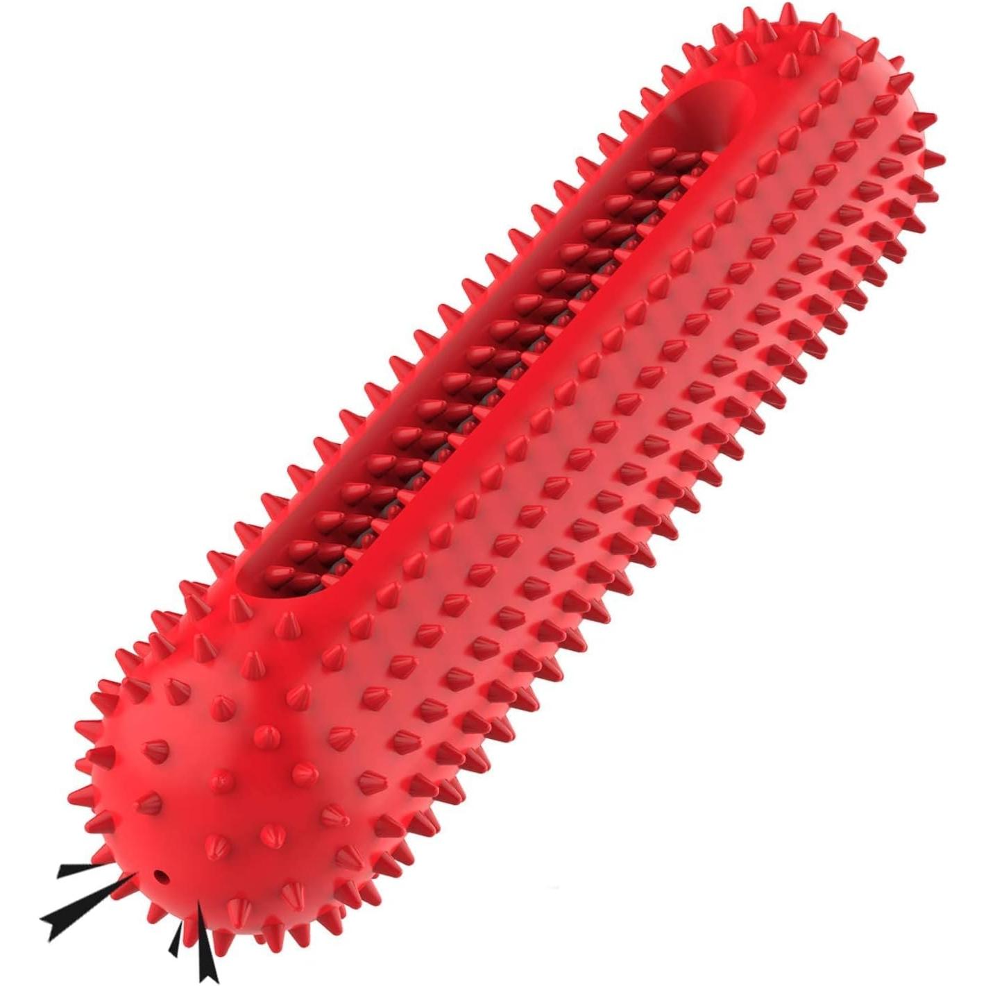 Juguetes para Masticar agresores para Perros masticadores | Resistant Cuchillo de Dientes para Perros | Juguetes de Goma No Indestructibles para Entrenamiento de Mascotas