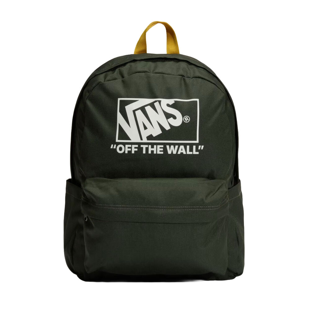 Mochila Verde Vans Old Skool Off The Wall Dried Kelp - Diseño Icónico, Espaciosa y Duradera