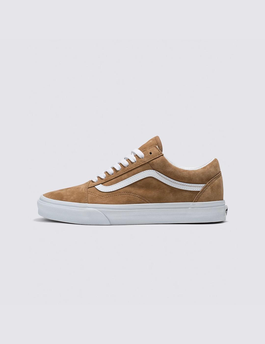 VANS ZAPATILLA UA OLD SKOOL PIG SUEDE TOBACO BROWN