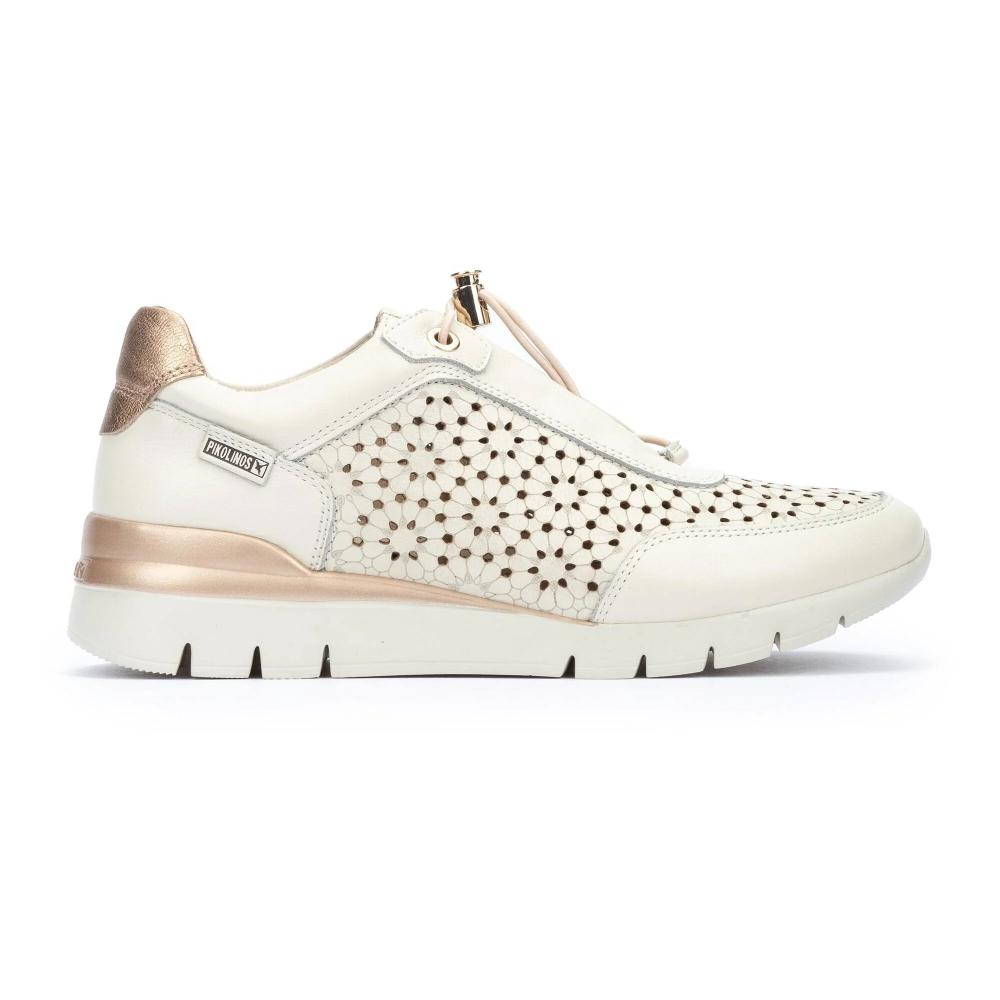 Calzado Deportivos marca Pikolinos modelo W4R-6584-Na para mujer en color blanco