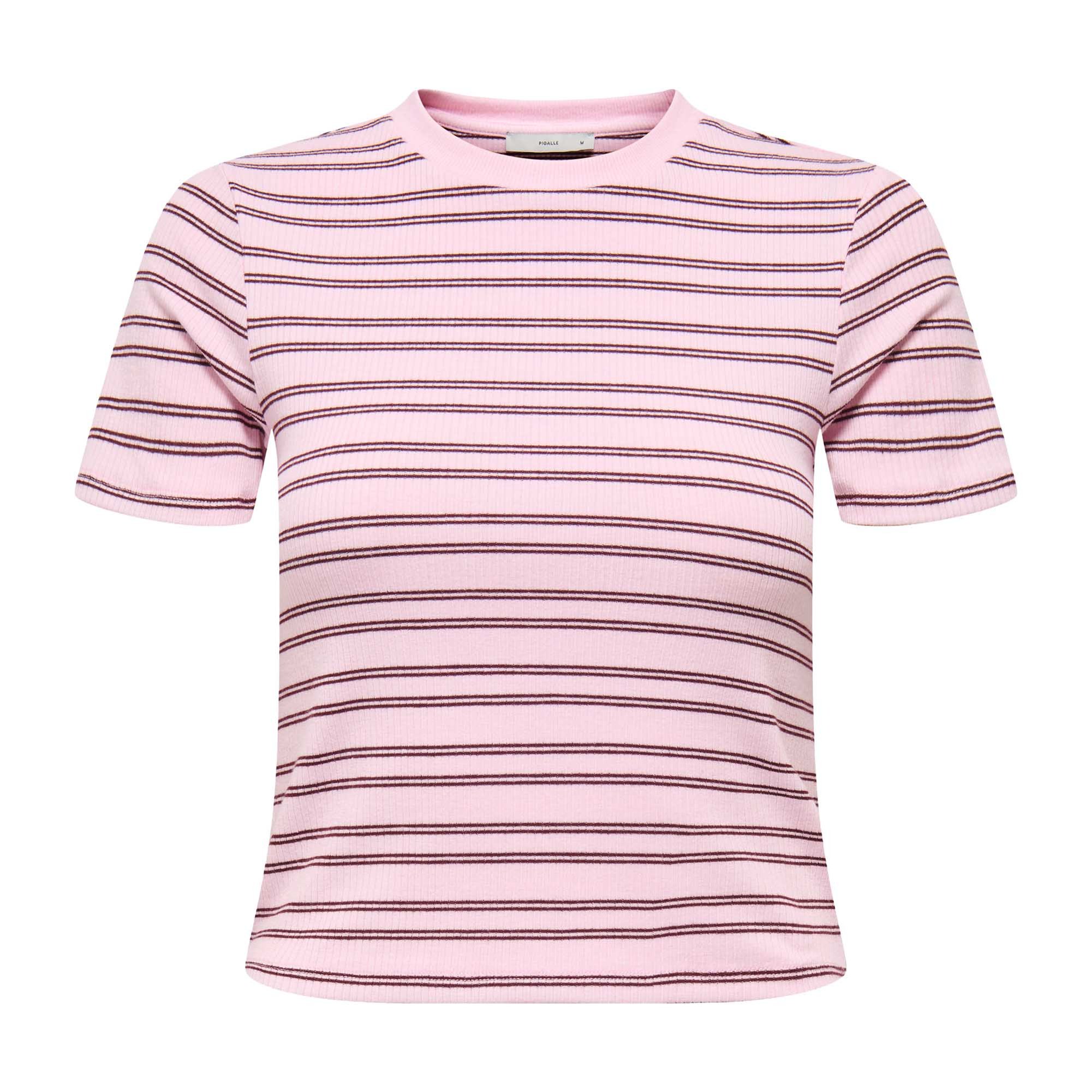 ONLY Camiseta de mujer - ONLLUPE STRIPE TEE, manga corta, cuello redondo, corte ajustado, rayas ONLLUPE STRIPE TEE