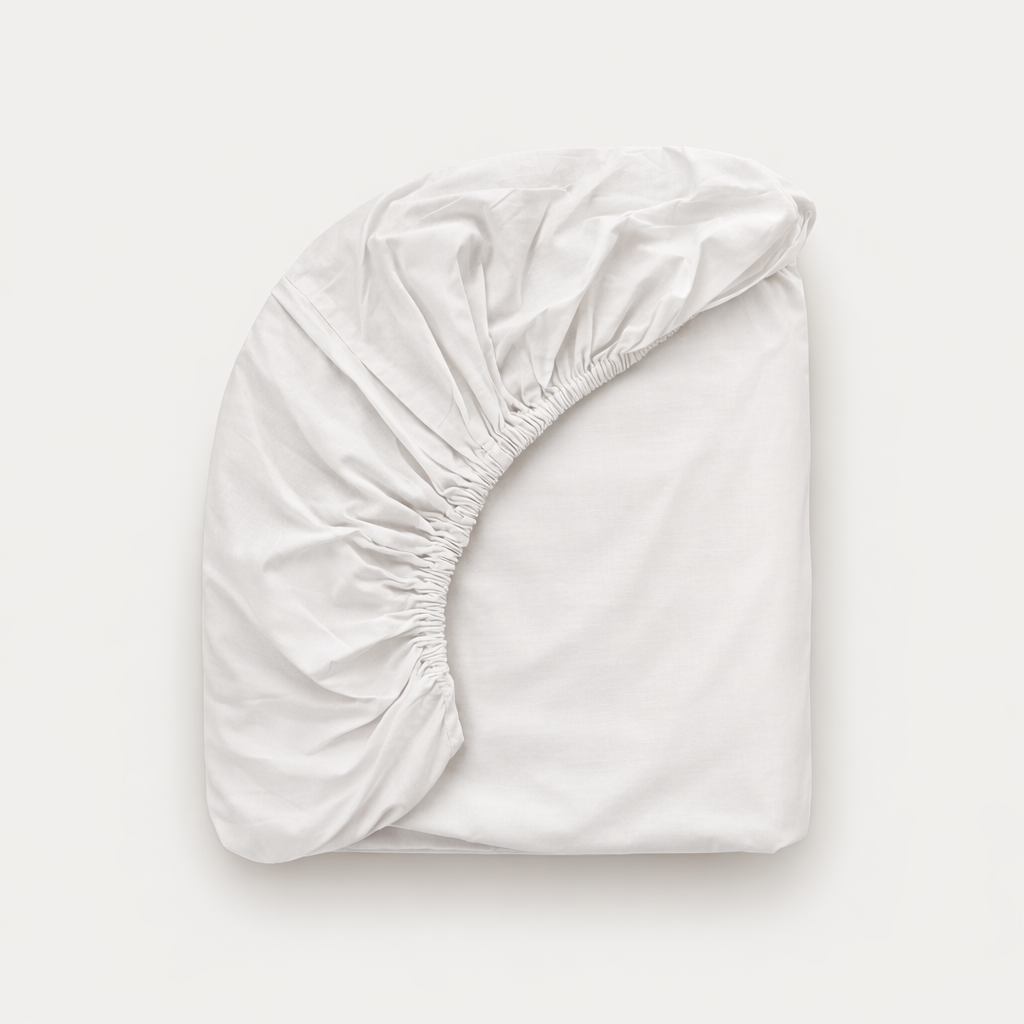 Sábana Bajera, 50% Algodón 50% Poliéster, Ajustable 30 cm, Disponible Para Camas De 90 a 200 cm, Disponible En Varios Colores, HMS.
