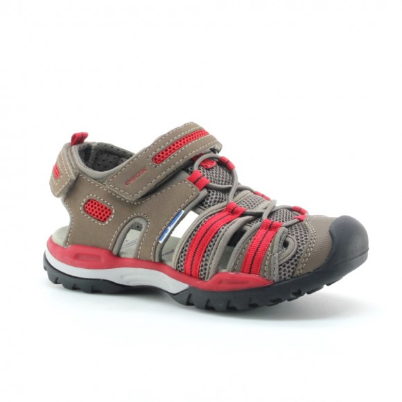 Sandalias de niño Geox Borealis Marrón-Rojo Geox IGEO18E31
