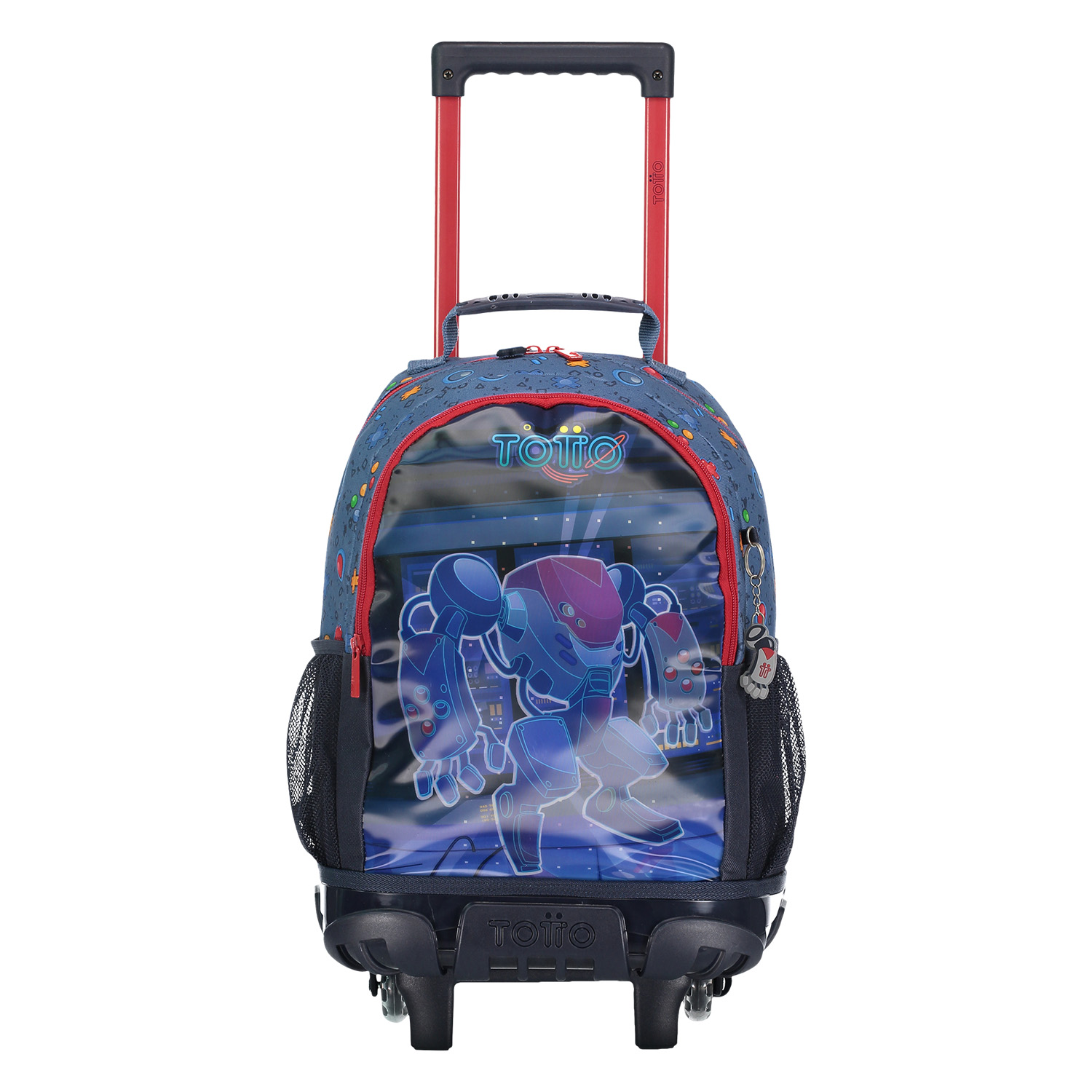 Totto Mochila infantil ruedas Material: Poliéster 29 x 42 x 17 cm