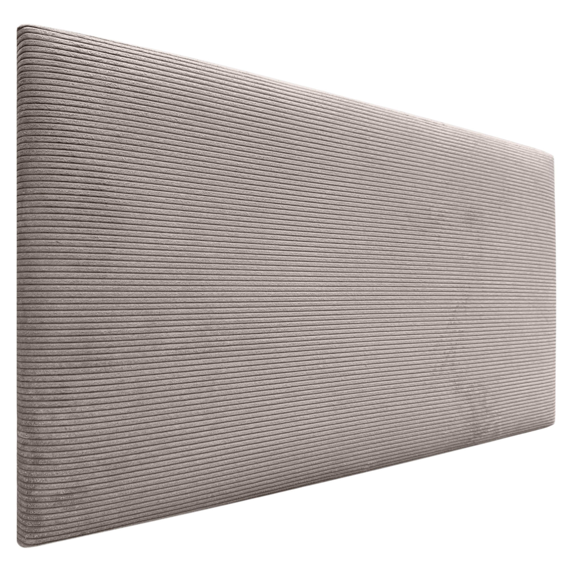 DHOME Cabecero de Pana Liso Alta Gama Moderno 4cm Grosor Cabezal Tapizado Azul