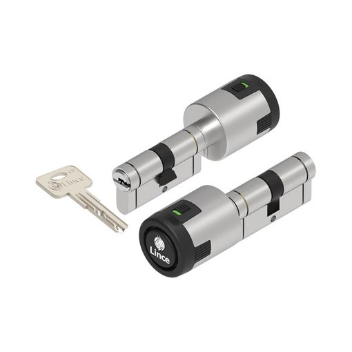 Cilindro de seguridad LINCE CPlus alarm 70mm 3535 niquel mate CP53535