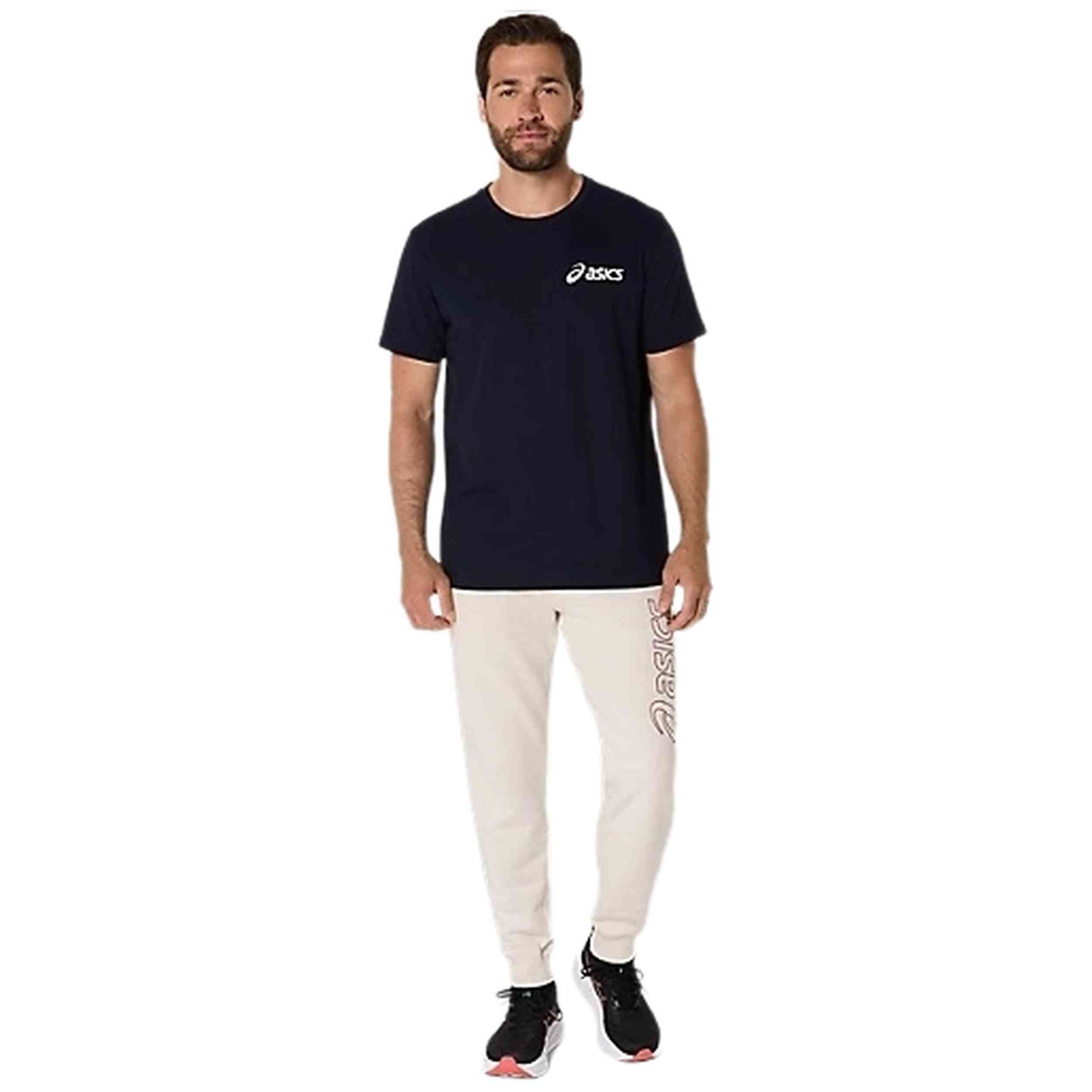 Camisetas De Manga Corta Asics modelo 2031E659-402 para HOMBRE en color Negro