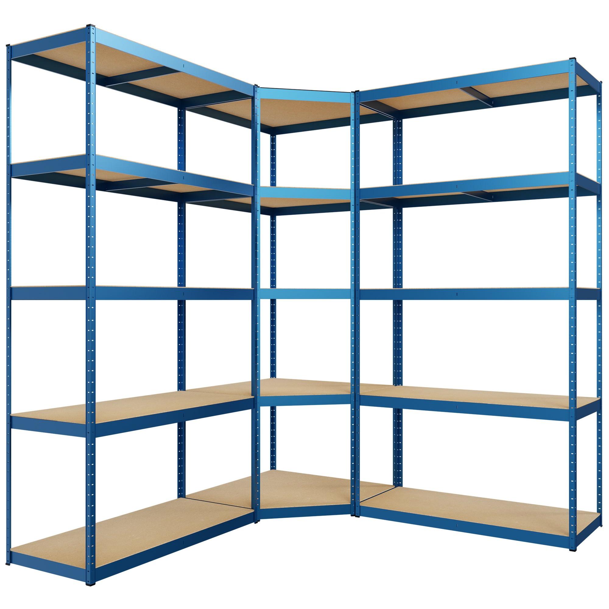Estantera modular de 3 piezas Azul