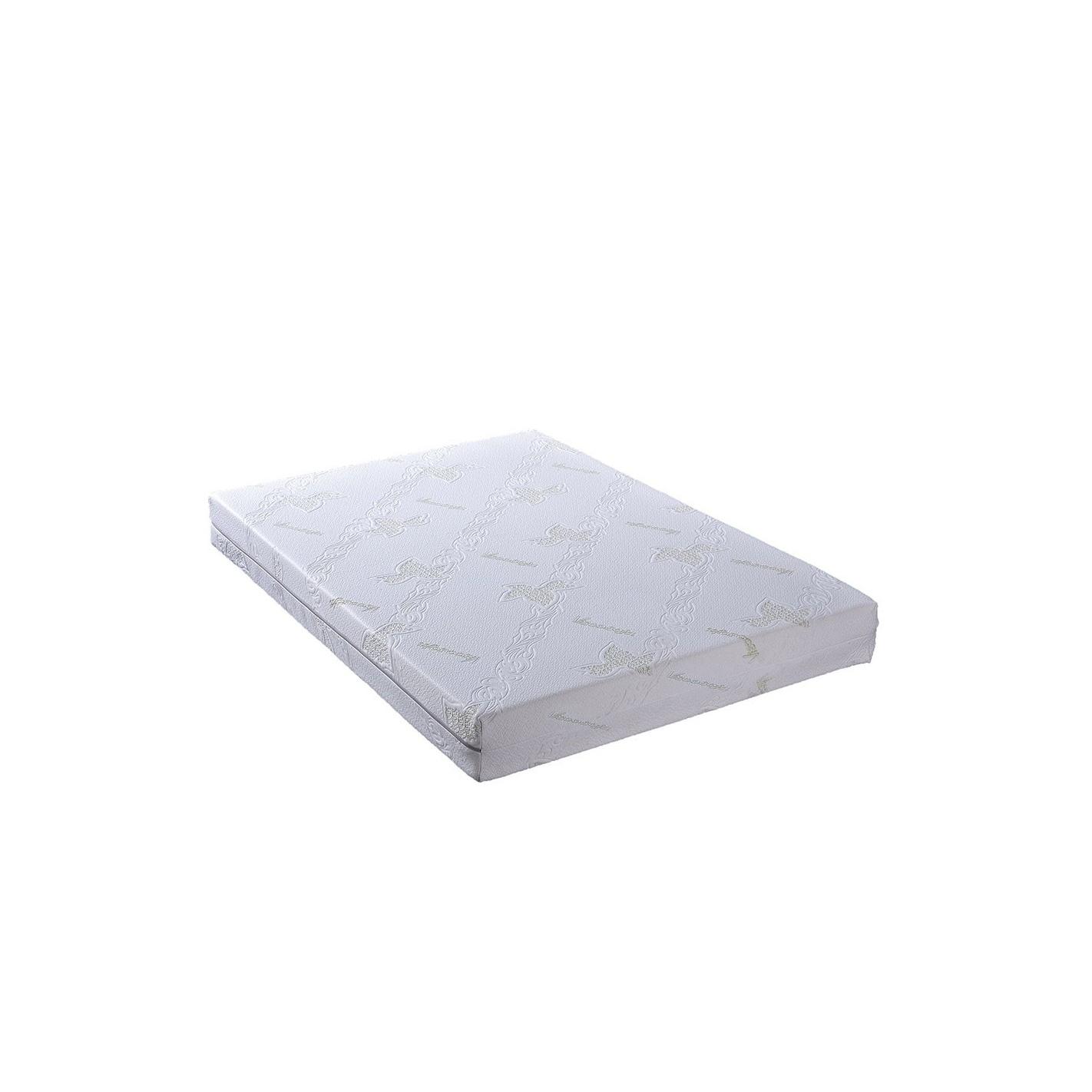 Todocama - Colchón viscoelástico con núcleo HR Viscosoja 21cm con funda Hipoalergénica.