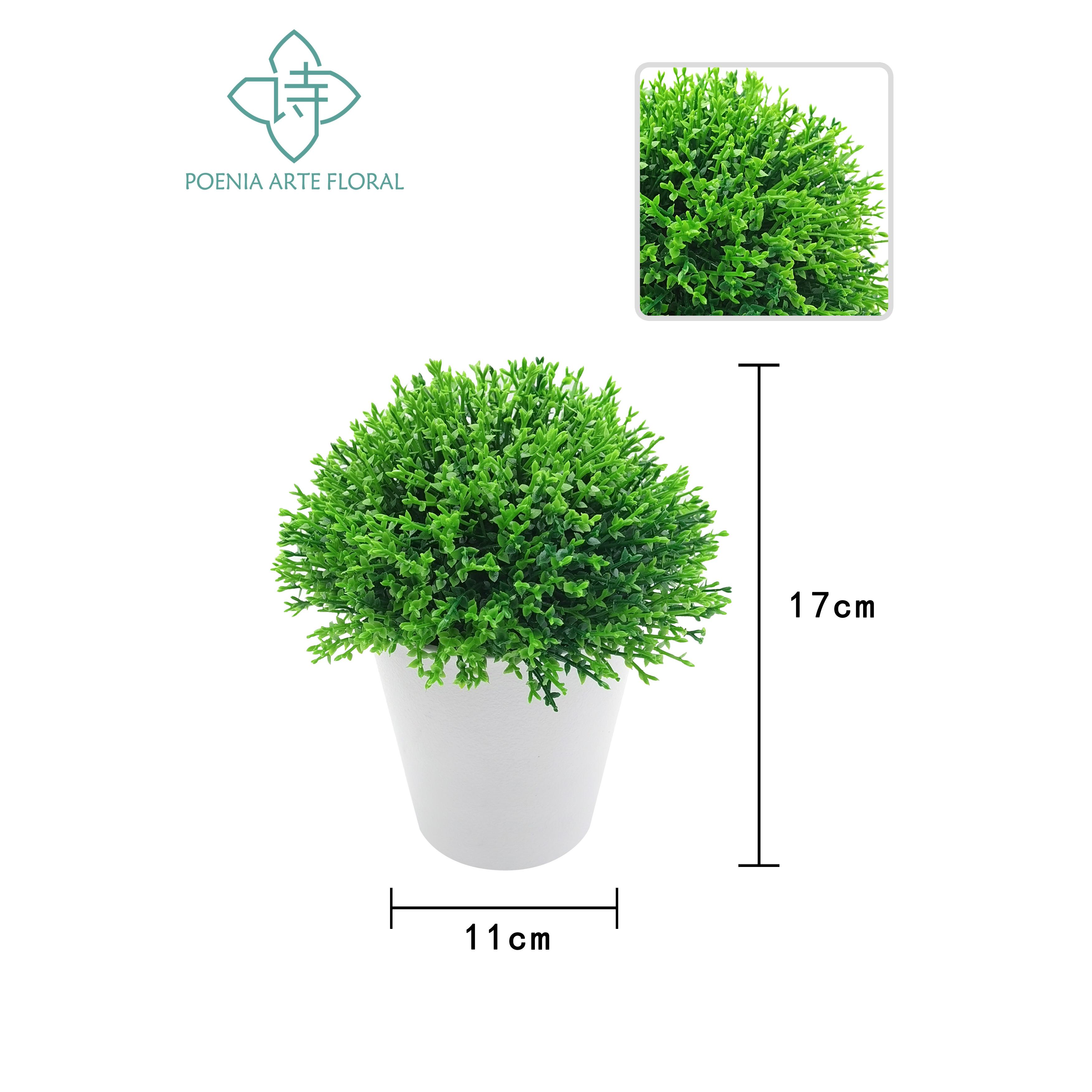 Poenia Arte Floral - Maceta con Planta Artificial 17cm - Ref 630477