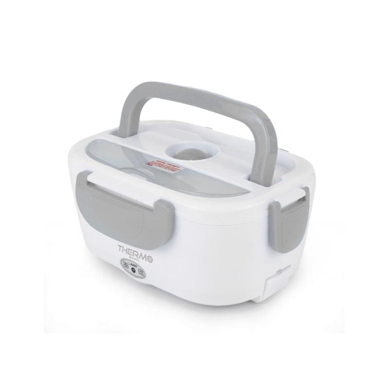 QUTTIN - Fiambrera Eléctrica Quttin，Fiambrera eléctrica, calentador de alimentos, contenedor de acero inoxidable para viaje, trabajo | Amystyle